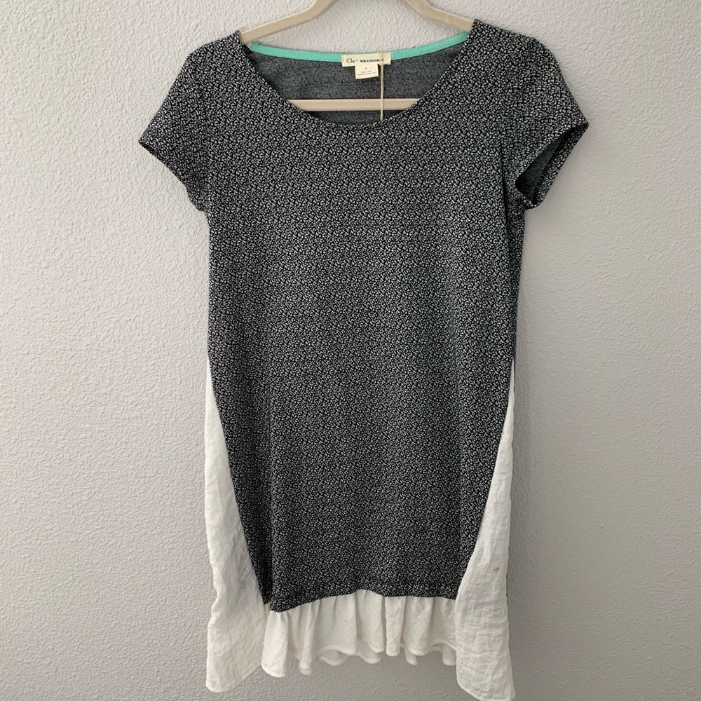 Anthropologie Ruffle Tunic/Sheath Dress